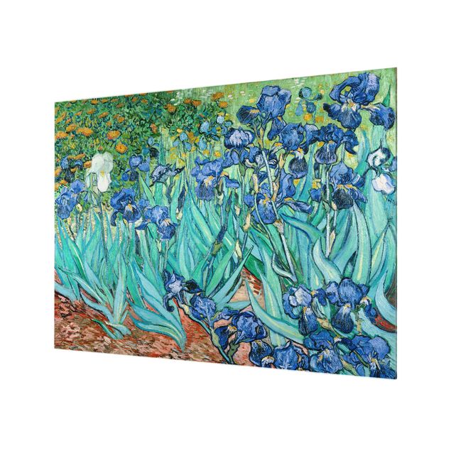 Panel szklany do kuchni Vincent van Gogh - Iris