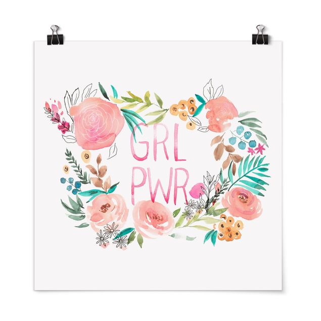 Obrazy powiedzenia Pink Blossoms - Girl Power