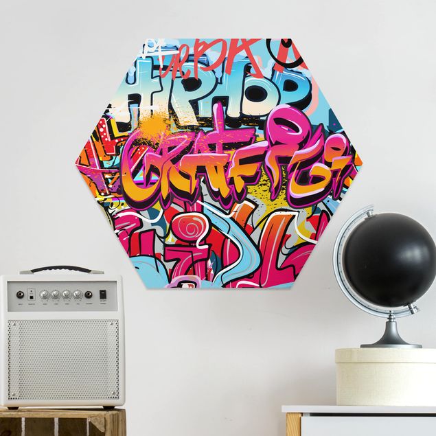 Obrazy nowoczesne HipHop Graffiti