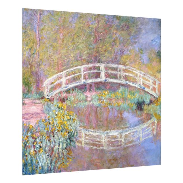 Claude Monet obrazy Claude Monet - Most Moneta w ogrodzie