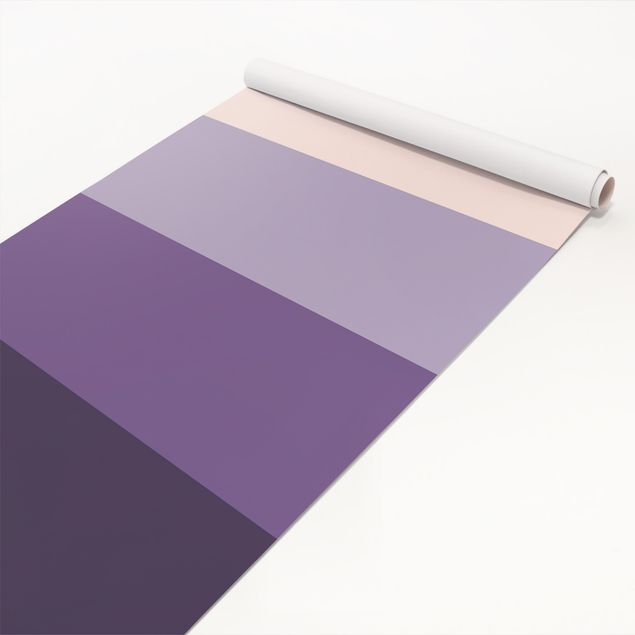 Folia samoprzylepna 3 Violet Stripes Flower Colours & Light Contrast Colours