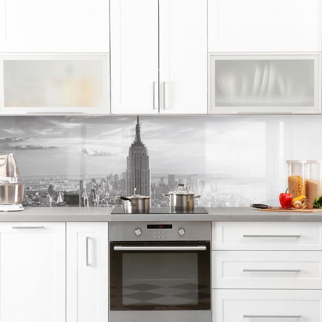 Panele szklane do kuchni Manhattan Skyline