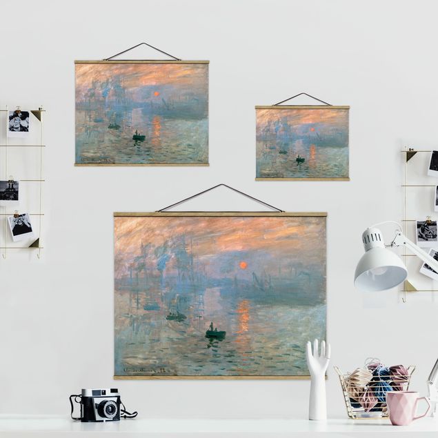 Obraz z niebieskim Claude Monet - Impresja