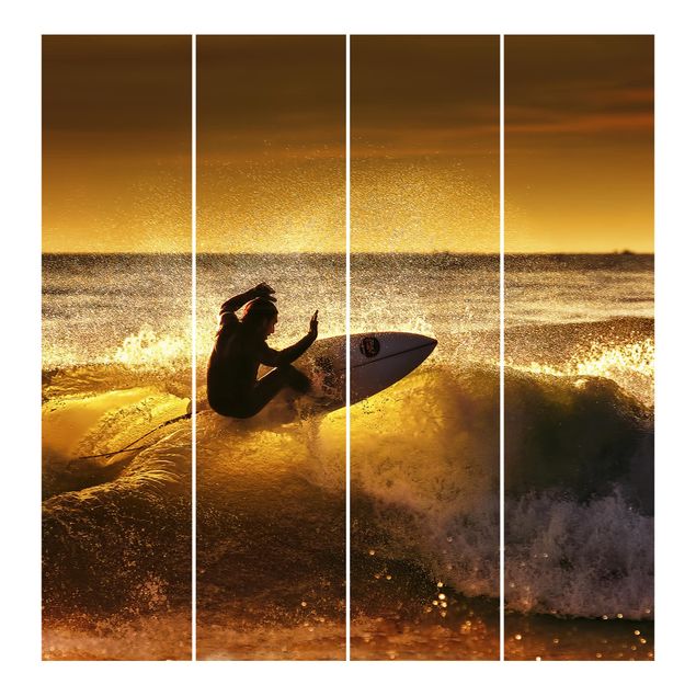żaluzje panelowe Słońce, zabawa i surfing