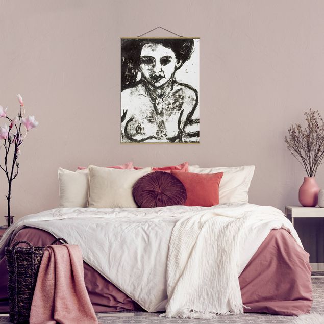 Nowoczesne obrazy do salonu Ernst Ludwig Kirchner - dziecko artysty