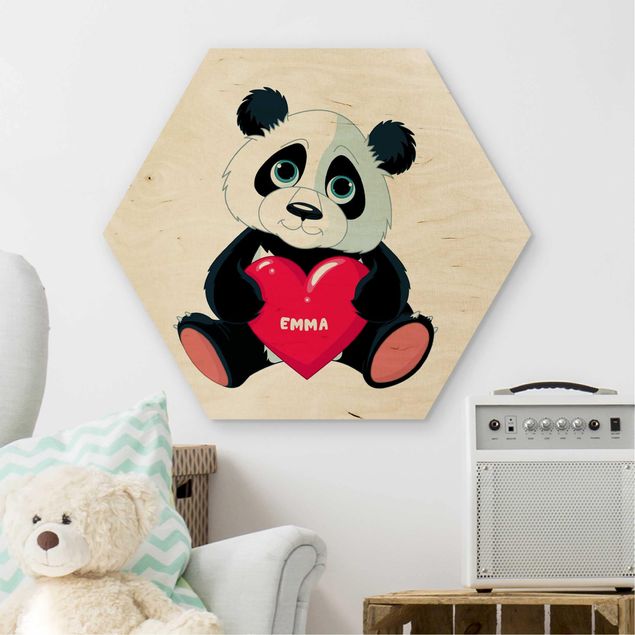 Pokój dziecięcy Panda z sercem