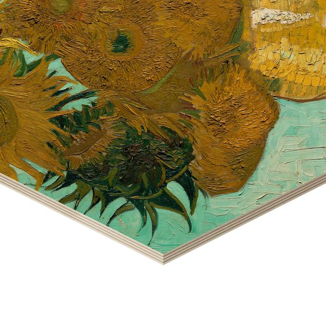 Reprodukcje obrazów Vincent van Gogh - Wazon ze słonecznikami
