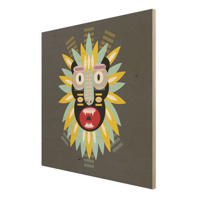 Obrazy Kolaż Etno Maska - King Kong