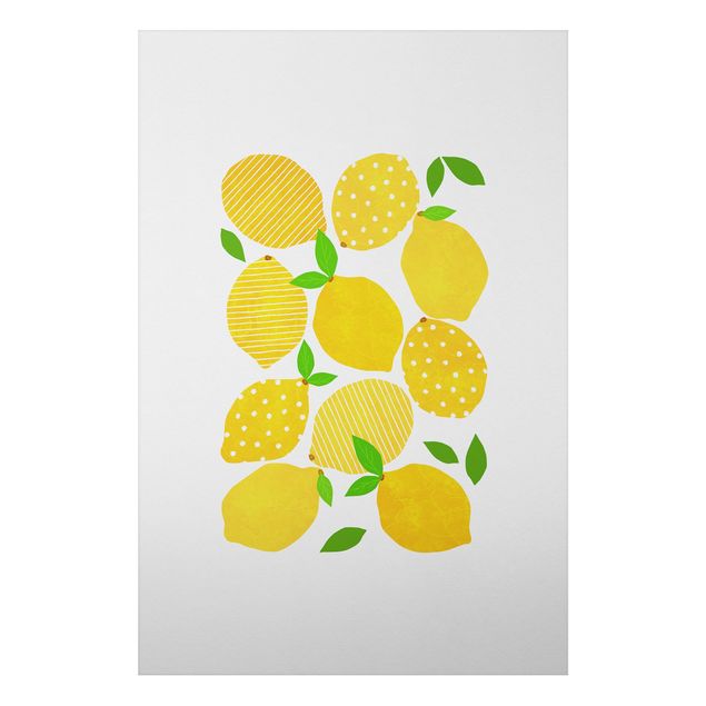 Dekoracja do kuchni Lemony z kropkami