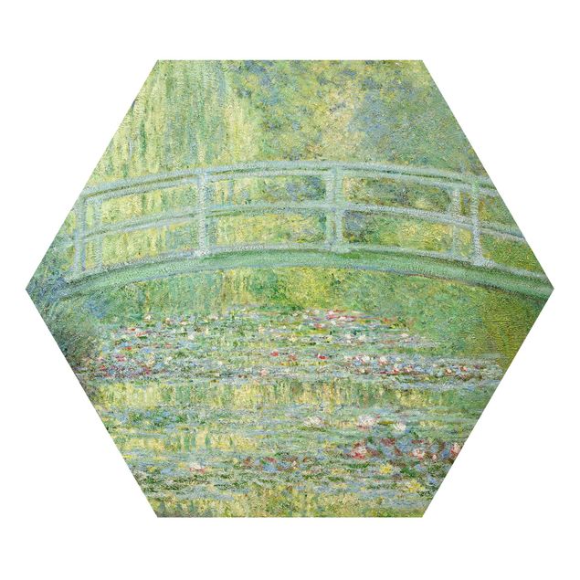 Obrazy krajobraz Claude Monet - Mostek japoński