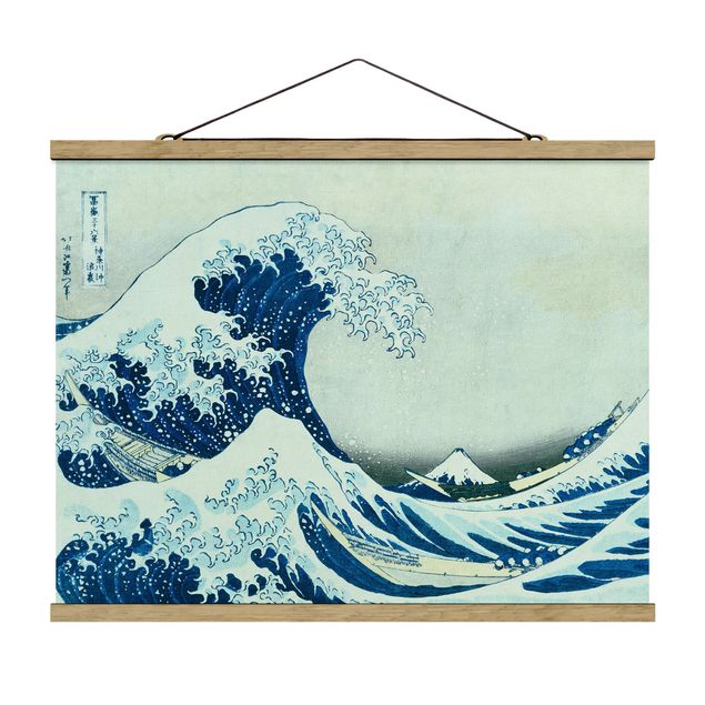Obrazy góry Katsushika Hokusai - Wielka fala w Kanagawie
