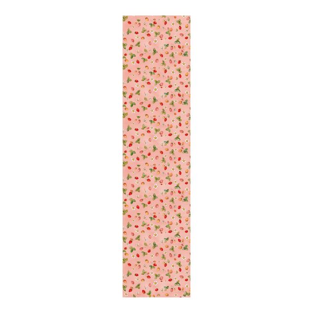 Tekstylia domowe Wróżka truskawka - kwiaty truskawek
