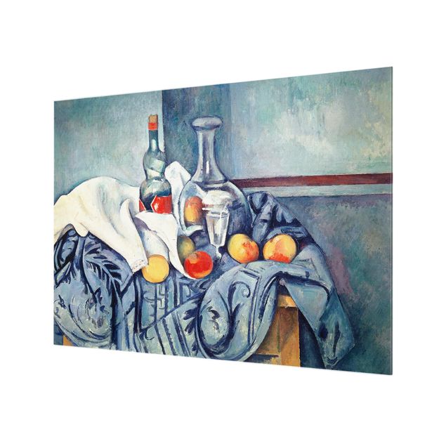 Panel szklany do kuchni Paul Cézanne - Martwa natura - Brzoskwinie