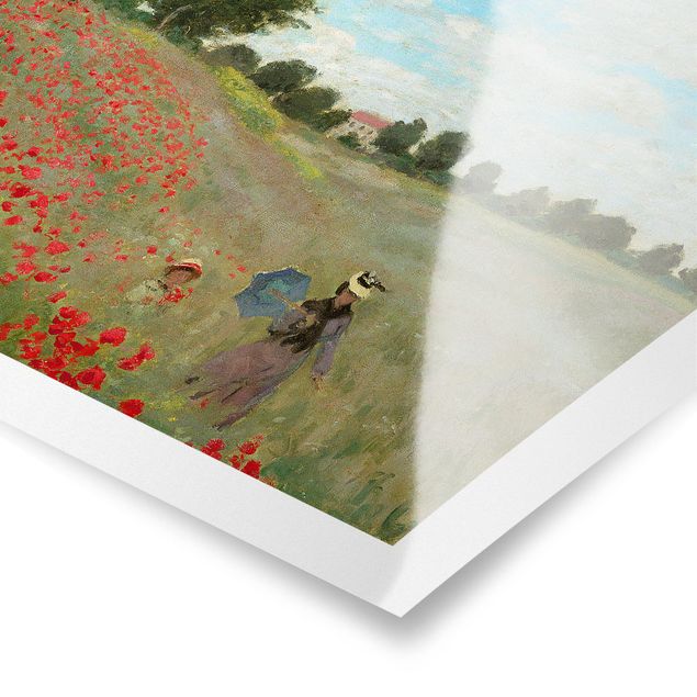 Obrazy krajobraz Claude Monet - Pole maków w pobliżu Argenteuil