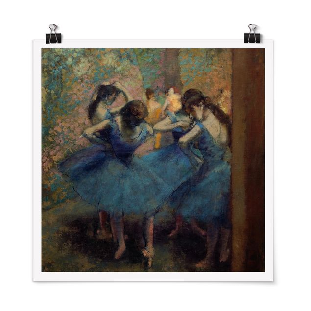 Obrazy do salonu Edgar Degas - Niebieskie tancerki
