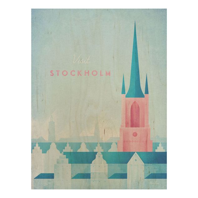 Henry Rivers obrazy Plakat podróżniczy - Sztokholm