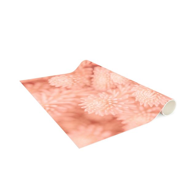 nowoczesny dywan Różowy rozchodnik magiczny