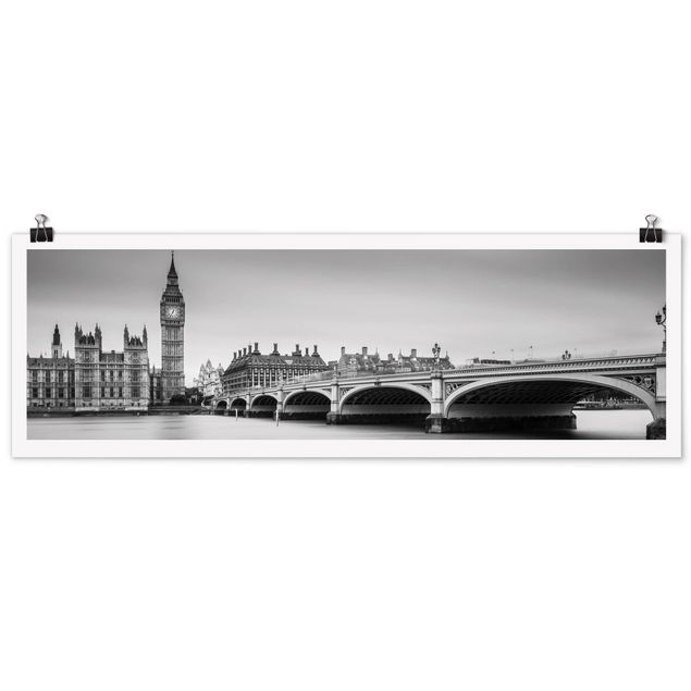 Obrazy Londyn Most Westminsterski i Big Ben