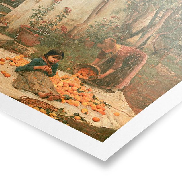 Obrazy artystów John William Waterhouse - The Orange Pickers