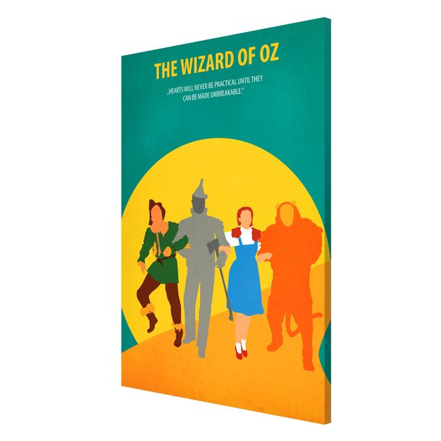 Nowoczesne obrazy do salonu Plakat filmowy Czarnoksiężnika z Krainy Oz