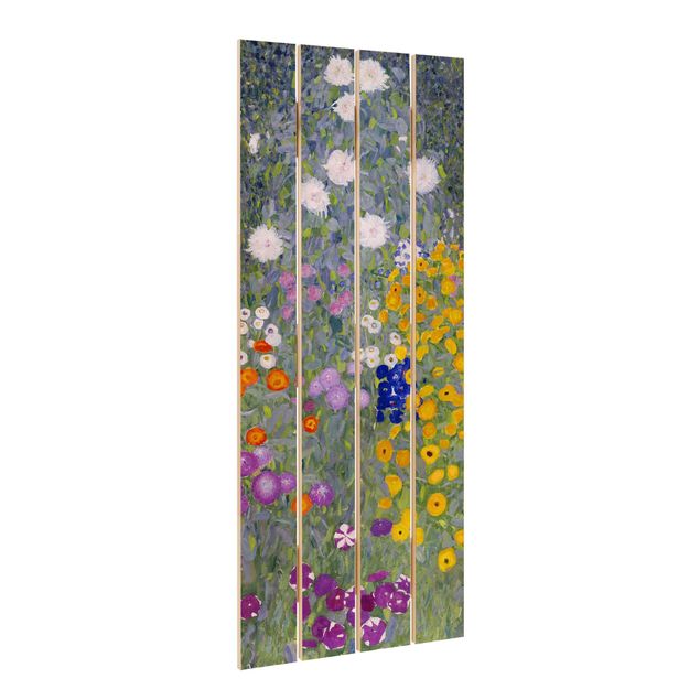 Obrazy drewniane Gustav Klimt - Ogród chłopski