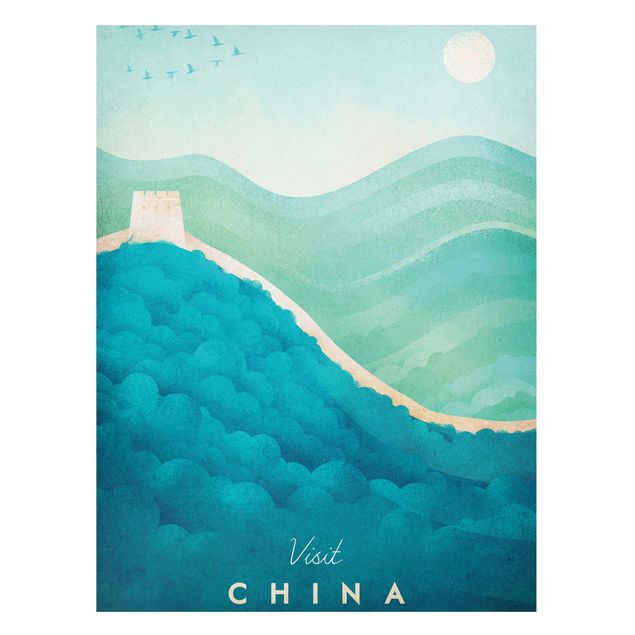 Nowoczesne obrazy do salonu Plakat podróżniczy - Chiny