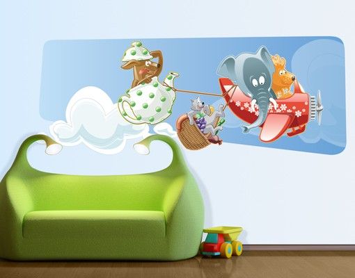 Pokój niemowlęcy Piknik z udziałem zwierząt