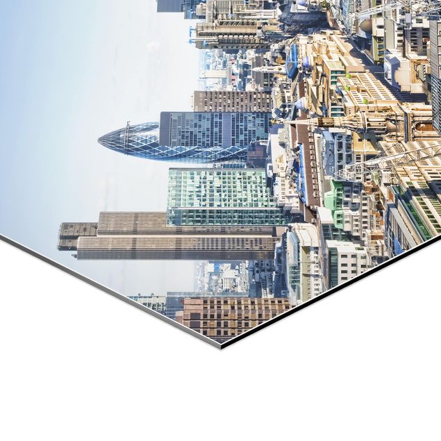 Obraz heksagonalny Miasto Londyn