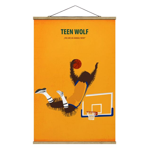 Obrazy portret Plakat filmowy Teen Wolf