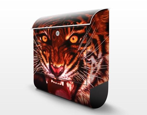 Skrzynka na listy - Dziki tygrys