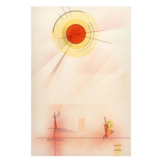 Ekspresjonizm obrazy Wassily Kandinsky - Promienie