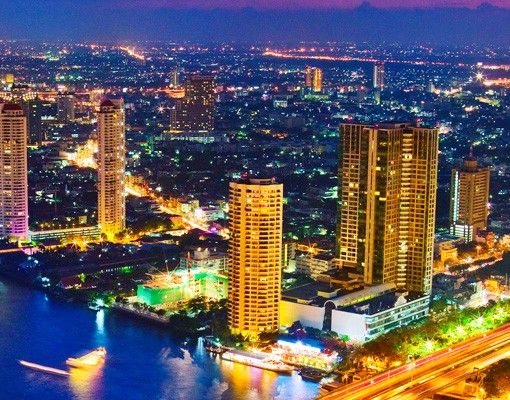 Skrzynka na listy - Skala nieba w Bangkoku