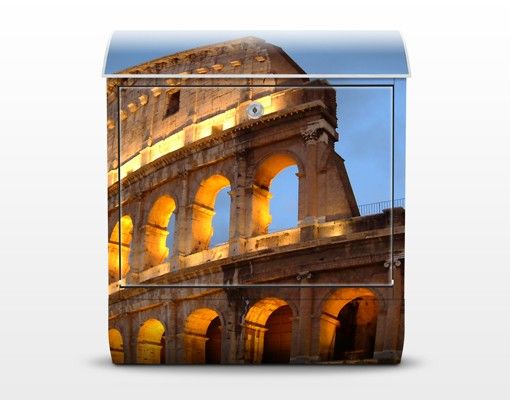 Skrzynka na listy - Koloseum nocą