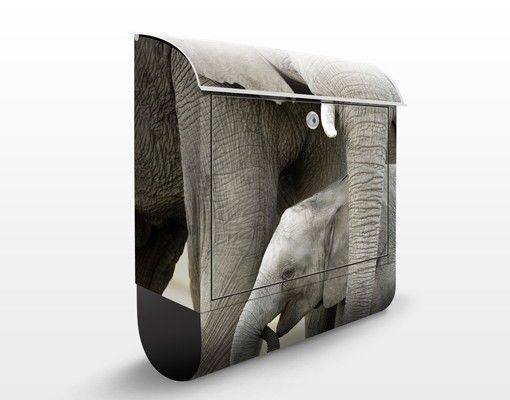 Skrzynka pocztowa Miłość słonia