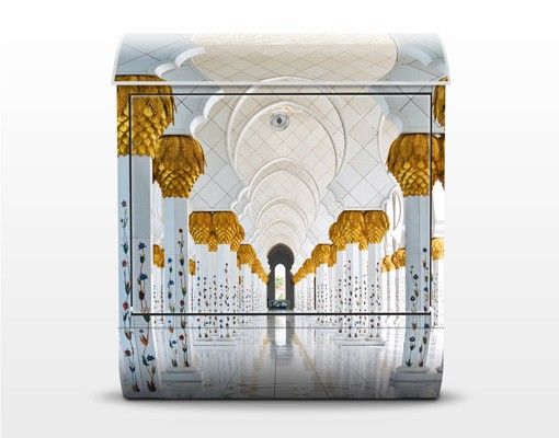 Skrzynka na listy - Meczet w Abu Dhabi