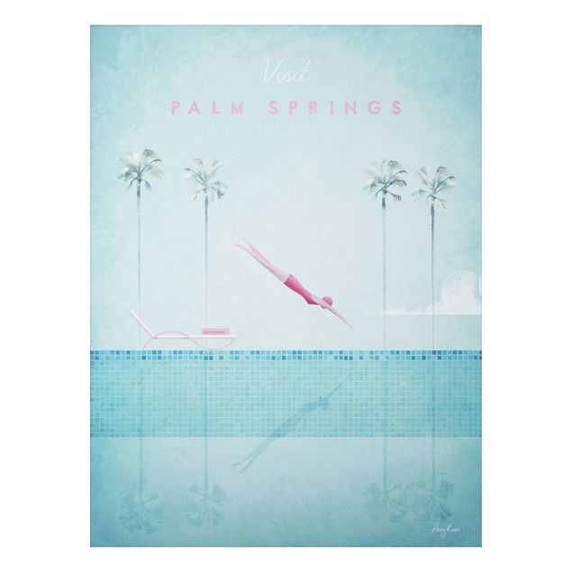 Obrazy do salonu Plakat podróżniczy - Palm Springs