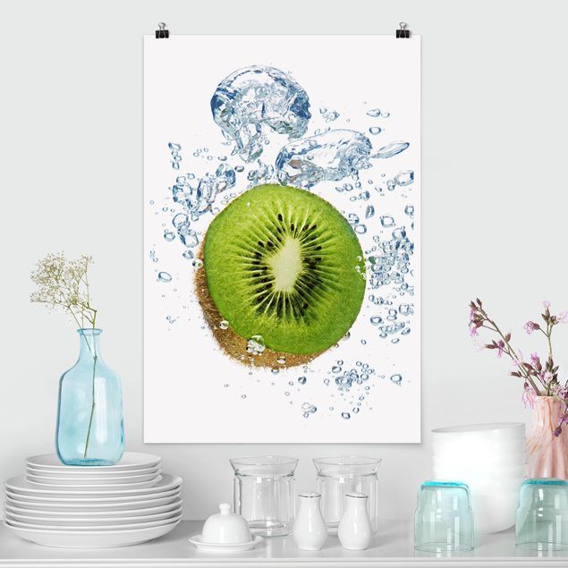 Obrazy z owocami Bąbelki Kiwi