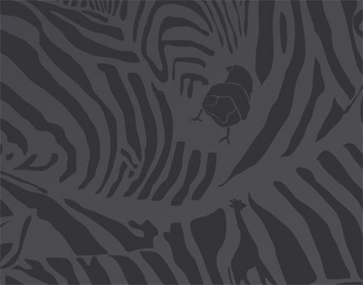 Skrzynka na listy - Nr DS3 Zebra Stripe Czarny