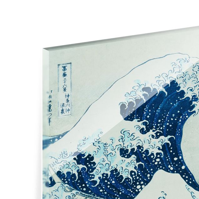 Panel szklany do kuchni - Katsushika Hokusai - Wielka fala w Kanagawie