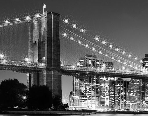 Skrzynka na listy - Most Manhattan nocą II