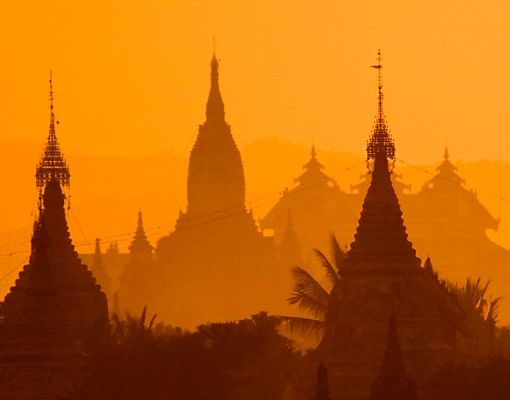 Skrzynka na listy - Miasto świątyń w Myanmarze