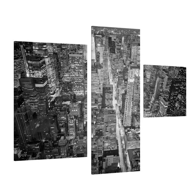 Obraz na płótnie 3-częściowy - Midtown Manhattan II