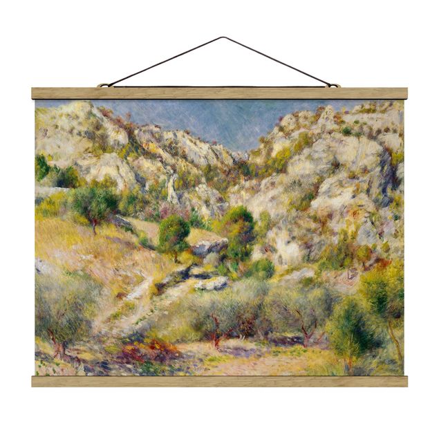 Impresjonizm obrazy Auguste Renoir - Skały w pobliżu Estaque