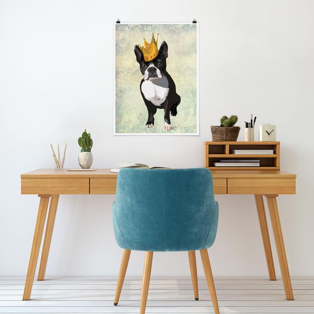 Obrazy nowoczesny Portret zwierzęcia - Terrier King