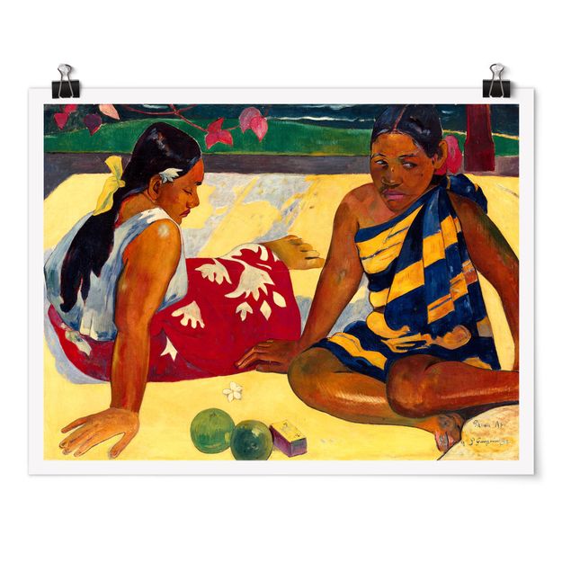 Obrazy impresjonizm Paul Gauguin - Kobiety z Tahiti