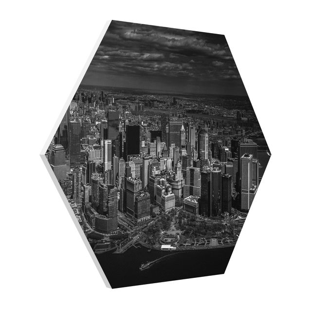 Nowy Jork obrazy Nowy Jork - Manhattan z lotu ptaka