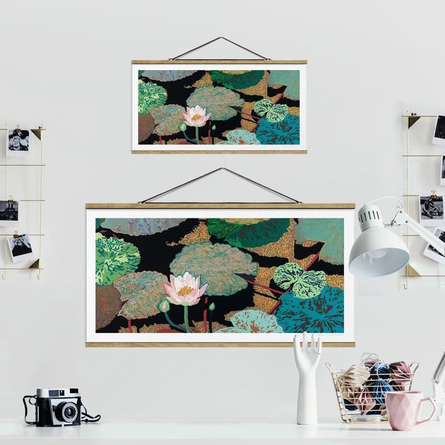 Obrazy na ścianę Lilia morska z liśćmi II