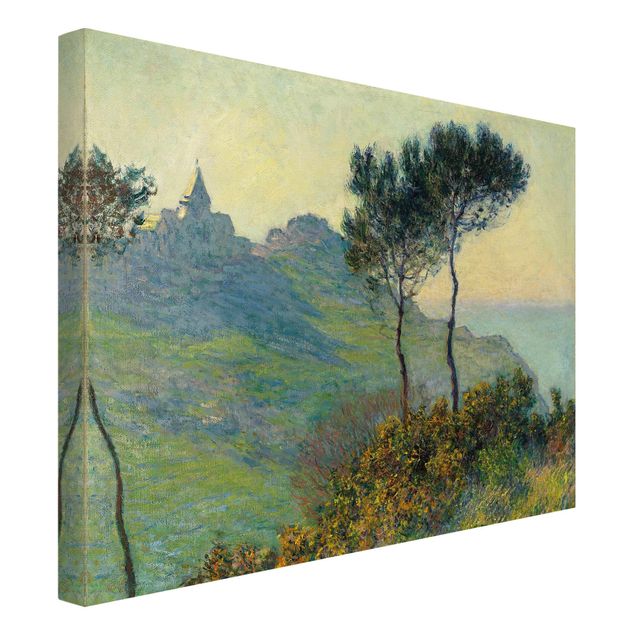 Obrazy impresjonistyczne Claude Monet - Wieczorne słońce w Varengeville