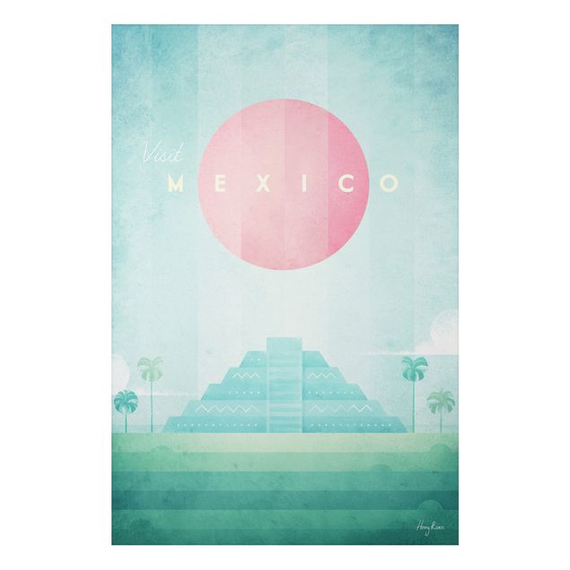 Obrazy do salonu Plakat podróżniczy - Meksyk