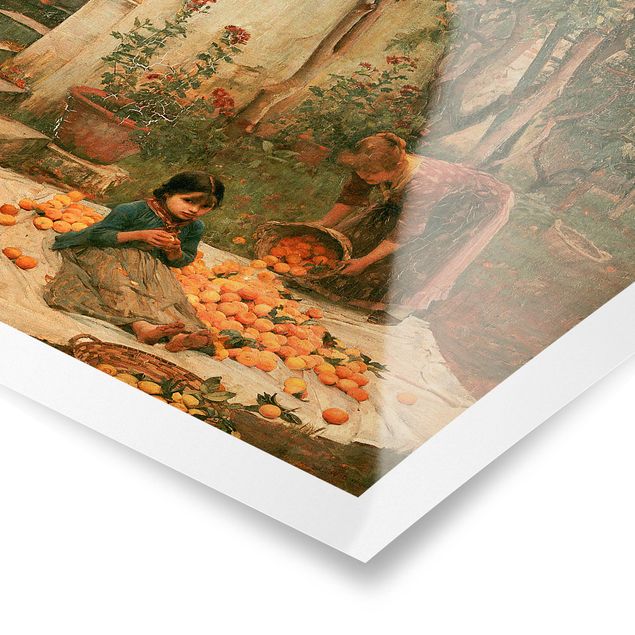 Obrazy na ścianę John William Waterhouse - The Orange Pickers